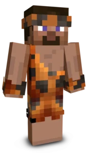 Caveman Steve Minecraft Skin Caveman Steve Skin