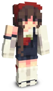 Strawberry Cute Girl Skin