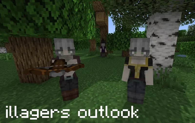 pillager, witch, evoker