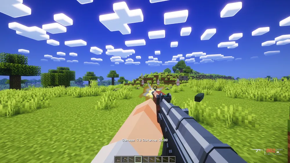 ak47 in Minecraft