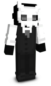 White Mask Suit Skin
