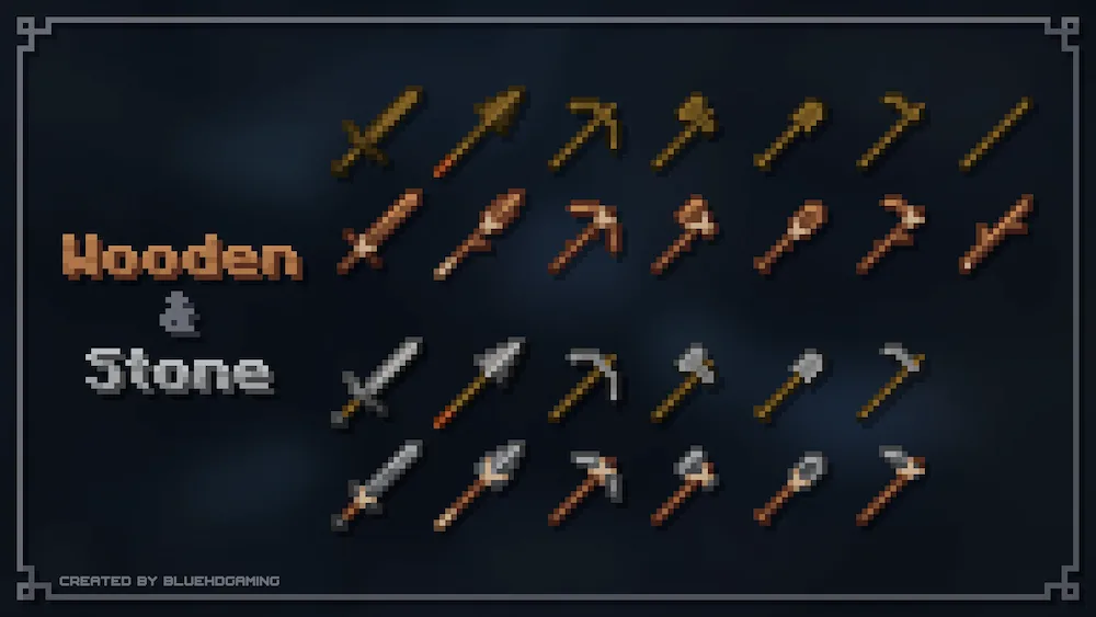 Wooden & Stone Tools