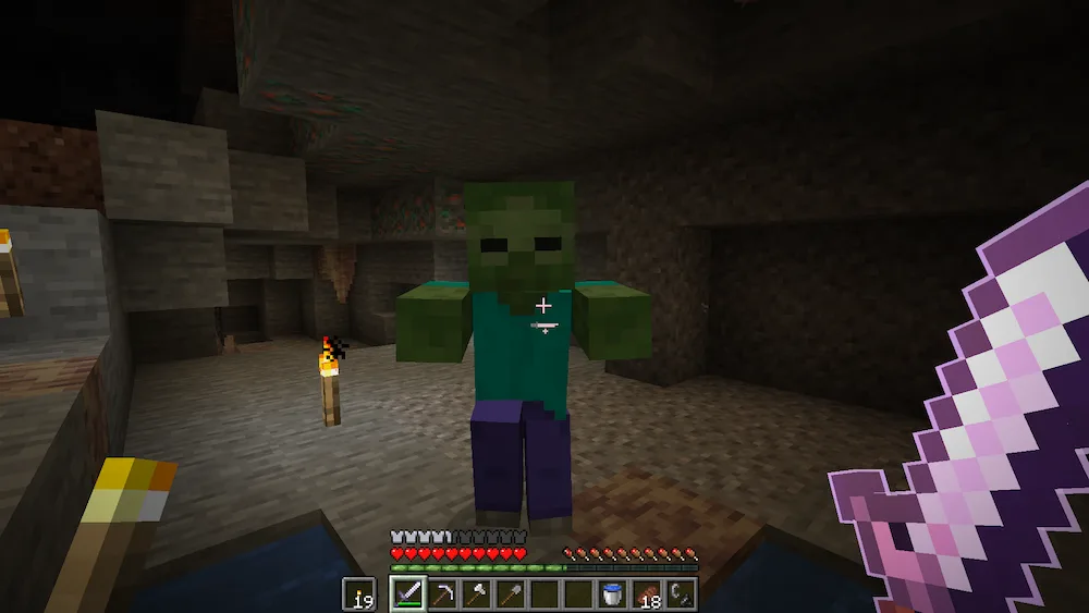 Enchanted sword