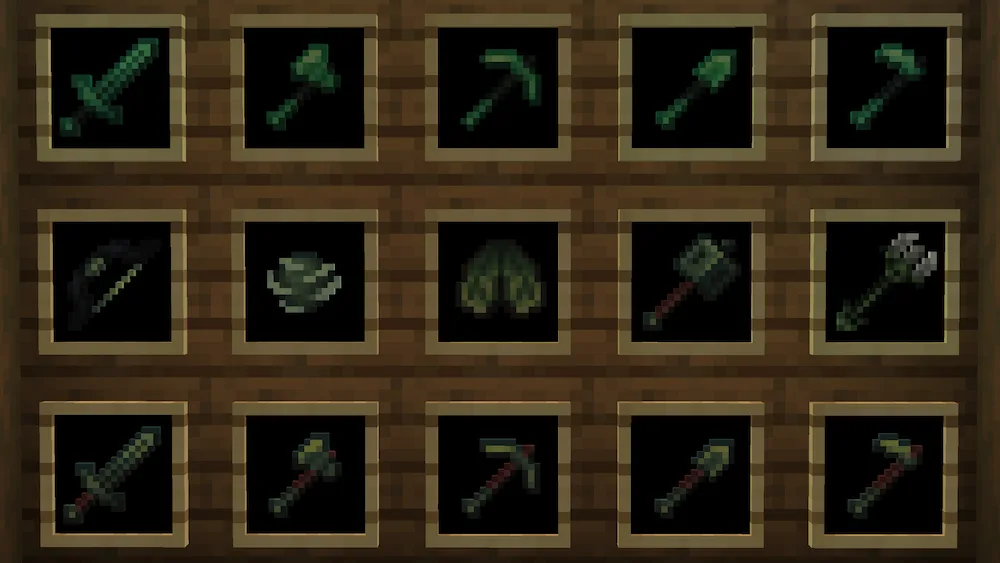 tools and weapon