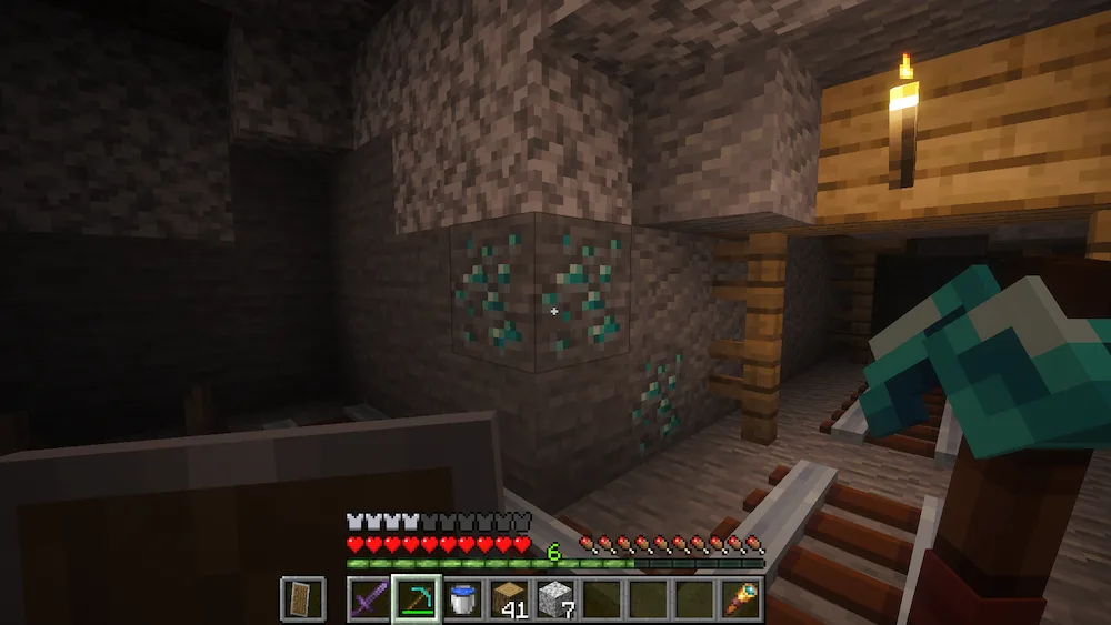 diamond pickaxe