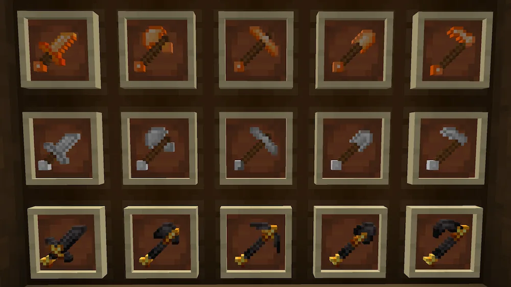 tools and weapon