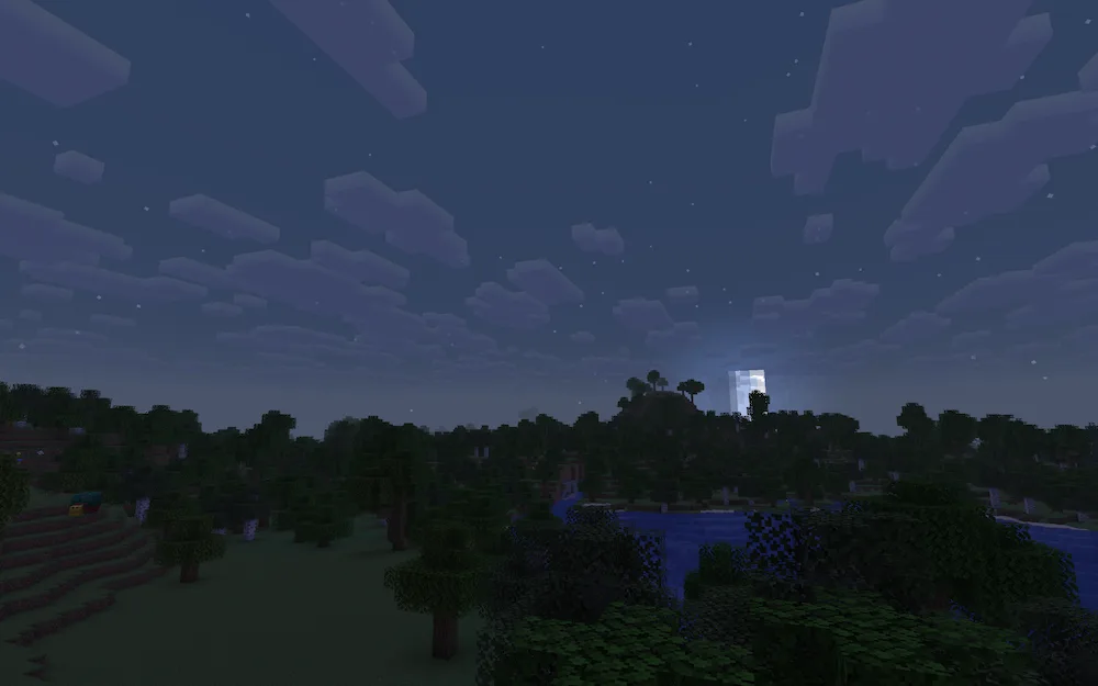 Clouds at nigth