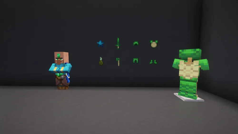 new items and armor