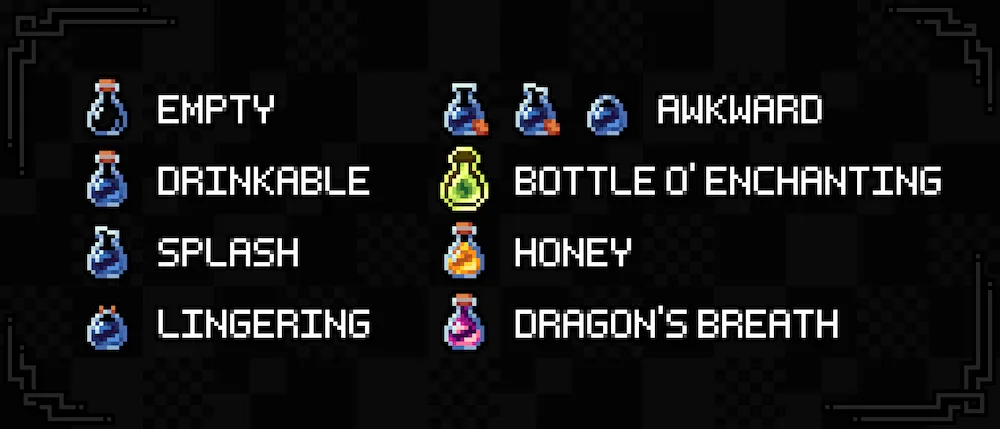Extras potions