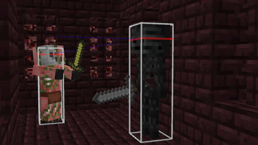 mobs Hitboxes
