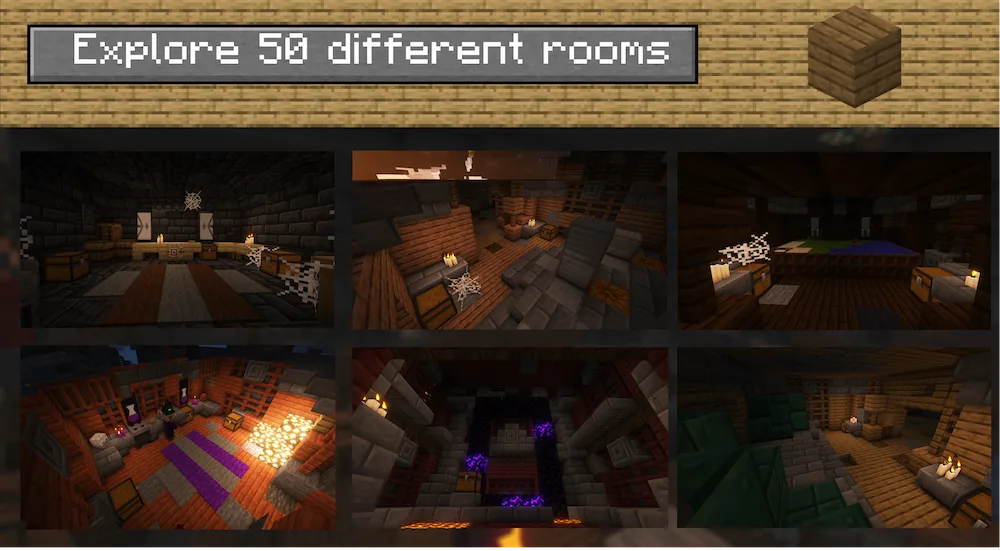 +50 rooms