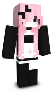 Pink Music Girl Skin