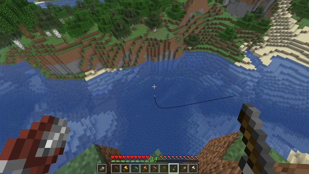 small fishing rod