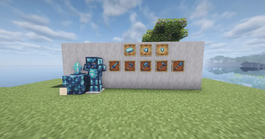 new armor and ore