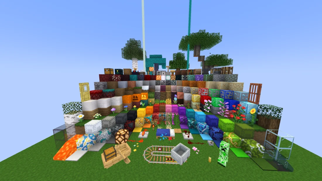 all blocks and items