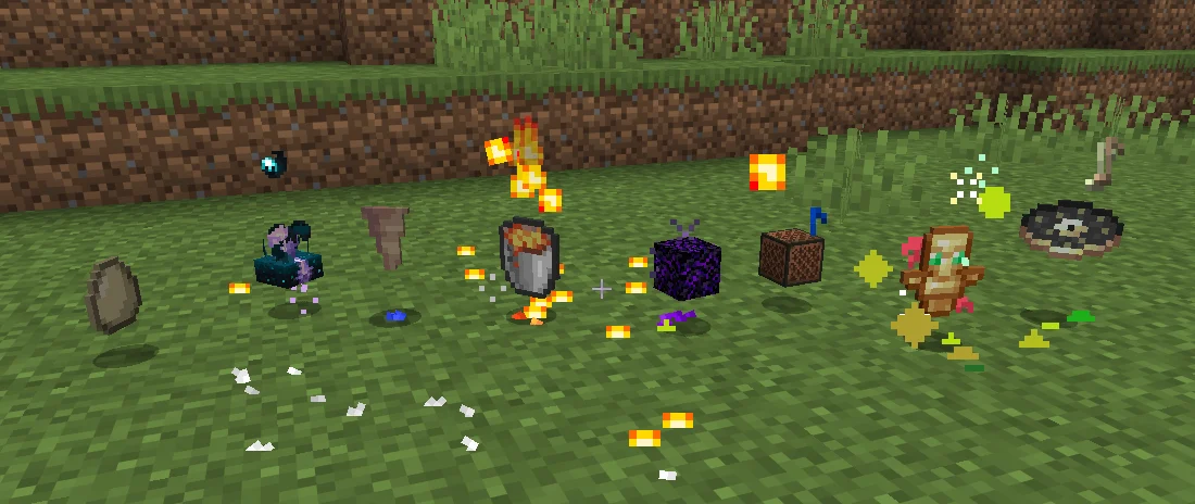 dropped items