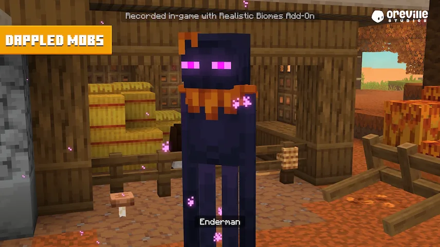 dappled mobs - enderman